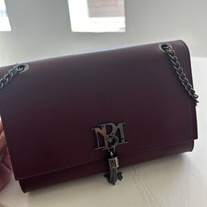 Elegant Burgundy Shoulder Bag